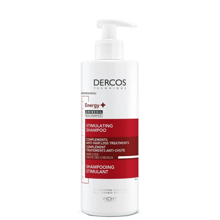 Vichy Dercos Shampooing énergisant anti-chute Aminexil 400 ml