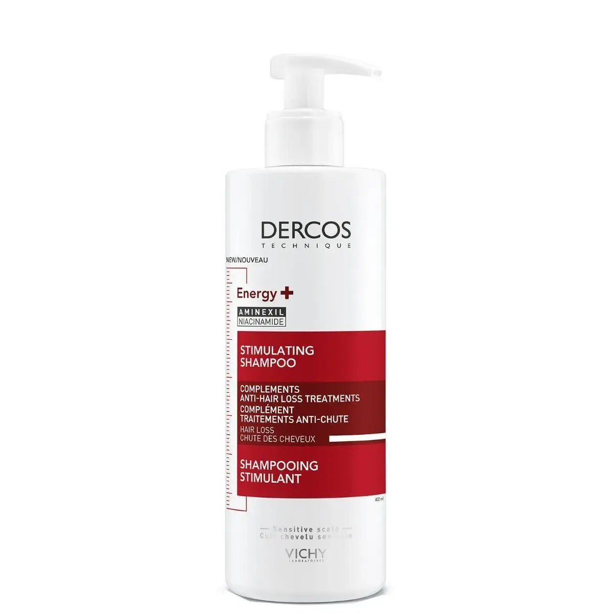 Vichy Dercos Shampooing énergisant anti-chute Aminexil 400 ml Vichy Dercos Shampooing énergisant anti-chute Aminexil 400 ml