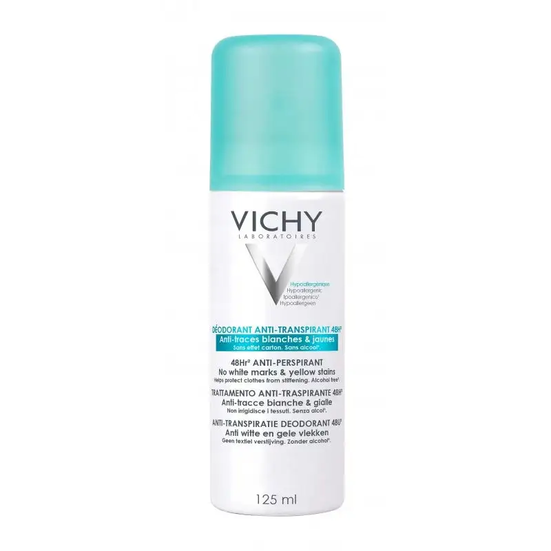Vichy Dermo-Tolérance Déodorant anti-transpirant 48H anti-traces Vichy Dermo-Tolérance Déodorant anti-transpirant 48H anti-traces