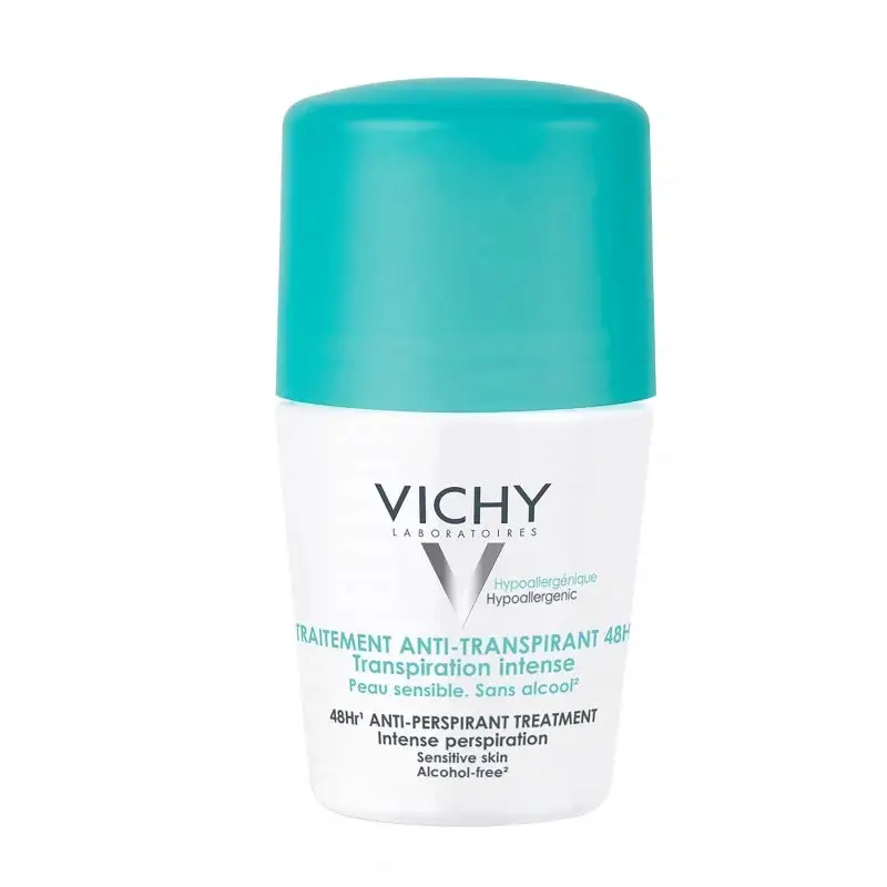 Vichy Dermo-Tolérance Déodorant anti-transpirant intense 48H bille Vichy Dermo-Tolérance Déodorant anti-transpirant intense 48H bille