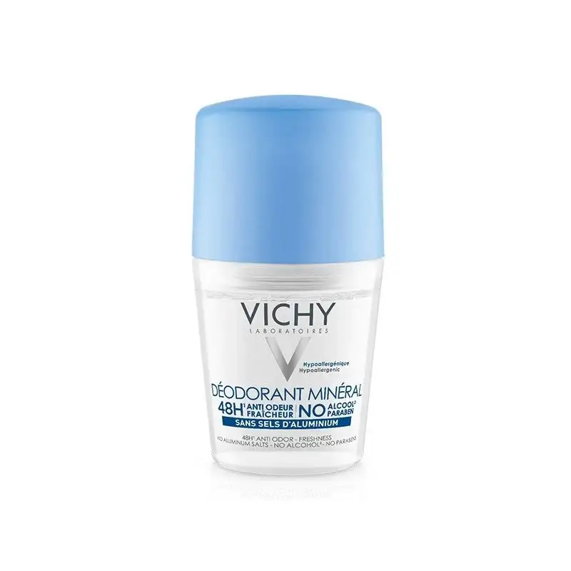 Vichy Dermo-Tolérance Déodorant minéral 48H bille sans sels Vichy Dermo-Tolérance Déodorant minéral 48H bille sans sels