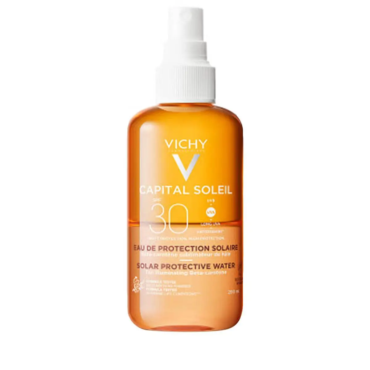 Vichy Eau de protection solaire Hâle sublimé SPF30 200 ml Vichy Eau de protection solaire Hâle sublimé SPF30 200 ml