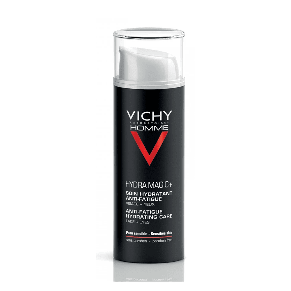 Vichy Homme Hydra Mag C+ Soin hydratant anti-fatigue visage et yeux 50 ml