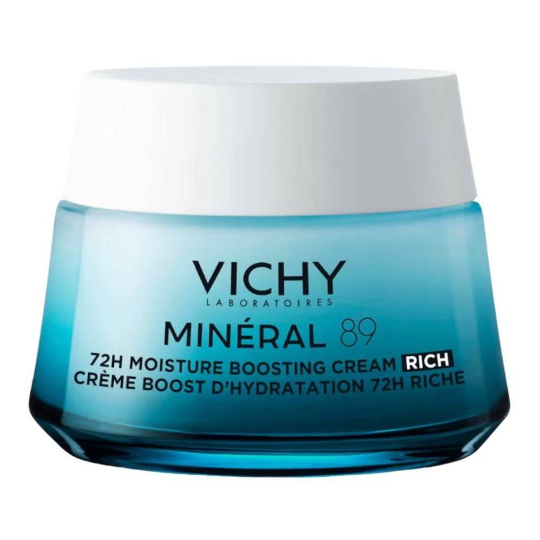 Vichy Minéral 89 Crème boost d'hydratation 72h riche 50 ml