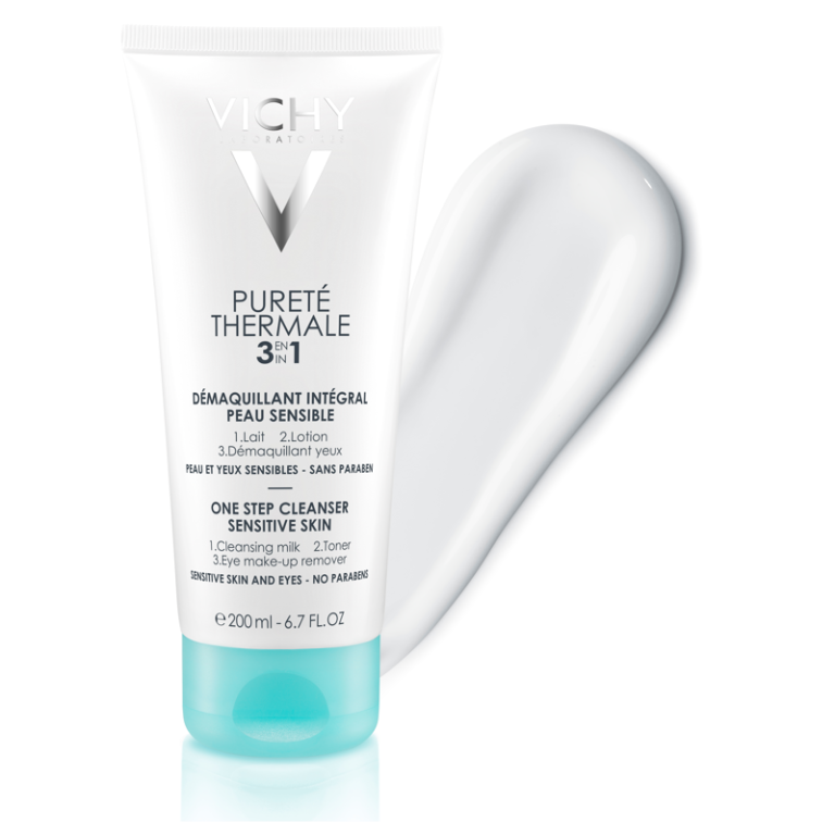Vichy Pureté Thermale Démaquillant intégral 3 en 1 peau sensible 200 ml