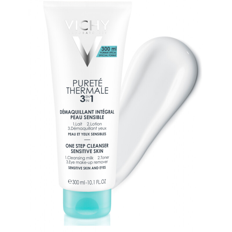 Vichy Pureté Thermale Démaquillant intégral 3 en 1 peau sensible 300 ml
