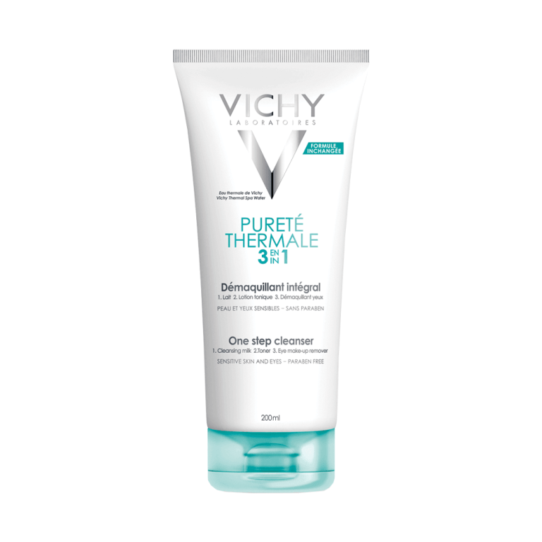 Vichy Pureté Thermale Démaquillant intégral 3 en 1 peaux sensibles