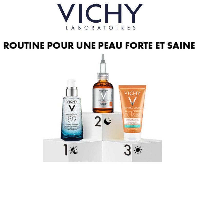 Vichy Routine pour une peau forte et saine