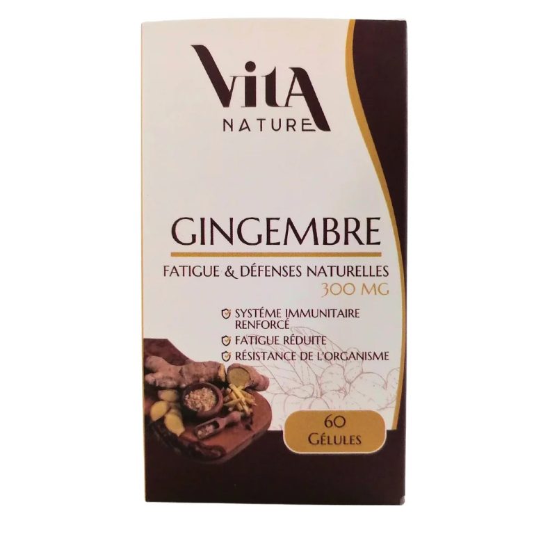 Vita Nature Gingembre 300 mg 60 gélules