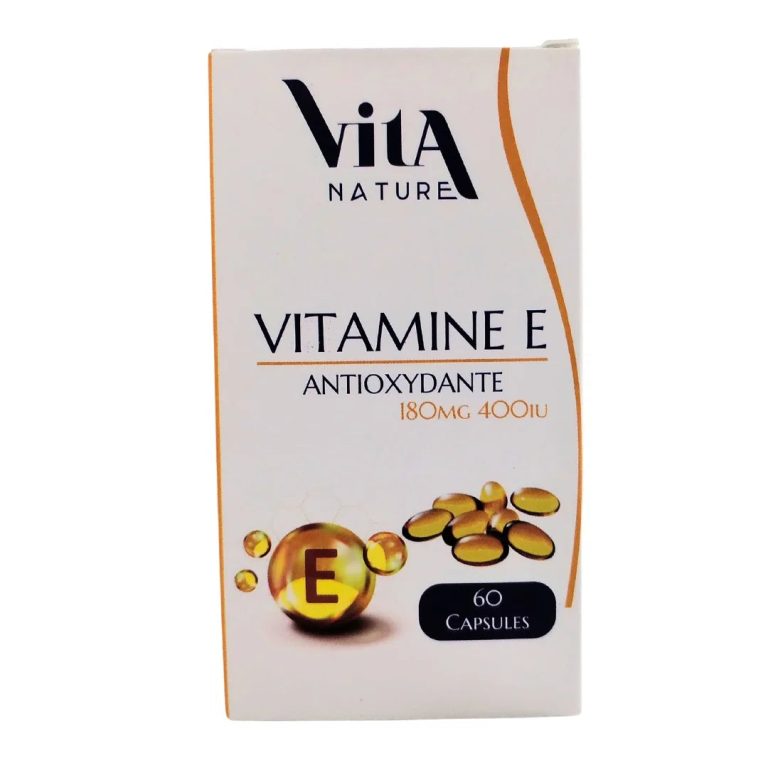 Vita Nature Vitamine E 180 mg 60 capsules