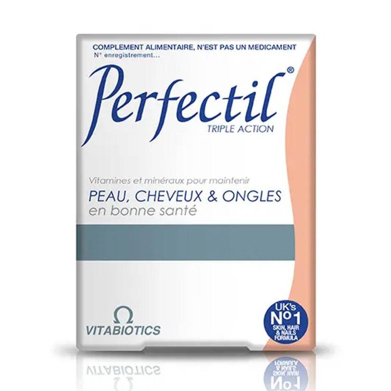 Vitabiotics Perfectil Triple Action Peau, cheveux et ongles 30 comprimés
