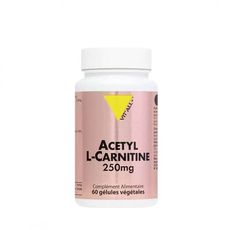 Vitall+ Acétyl-L-carnitine 250 mg 60 gélules Vitall+ Acétyl-L-carnitine 250 mg 60 gélules