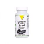 Vitall+ Charbon végétal actif 400 mg 60 gélules
