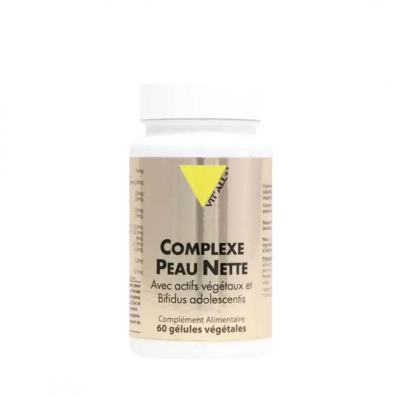 Vitall+ Complexe Peau nette 60 gélules Vitall+ Complexe Peau nette 60 gélules