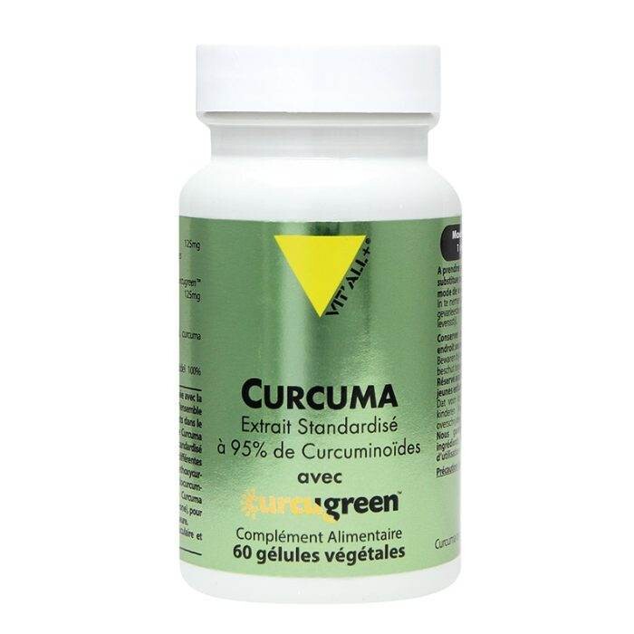 Vitall+ Curcuma 60 gélules Vitall+ Curcuma 60 gélules