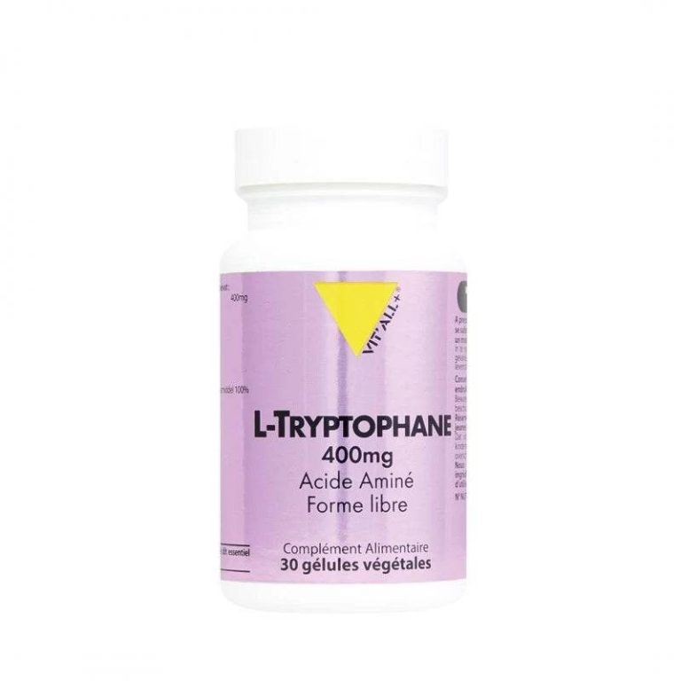 Vitall+ L-Tryptophane 400 mg 30 gélules végétales