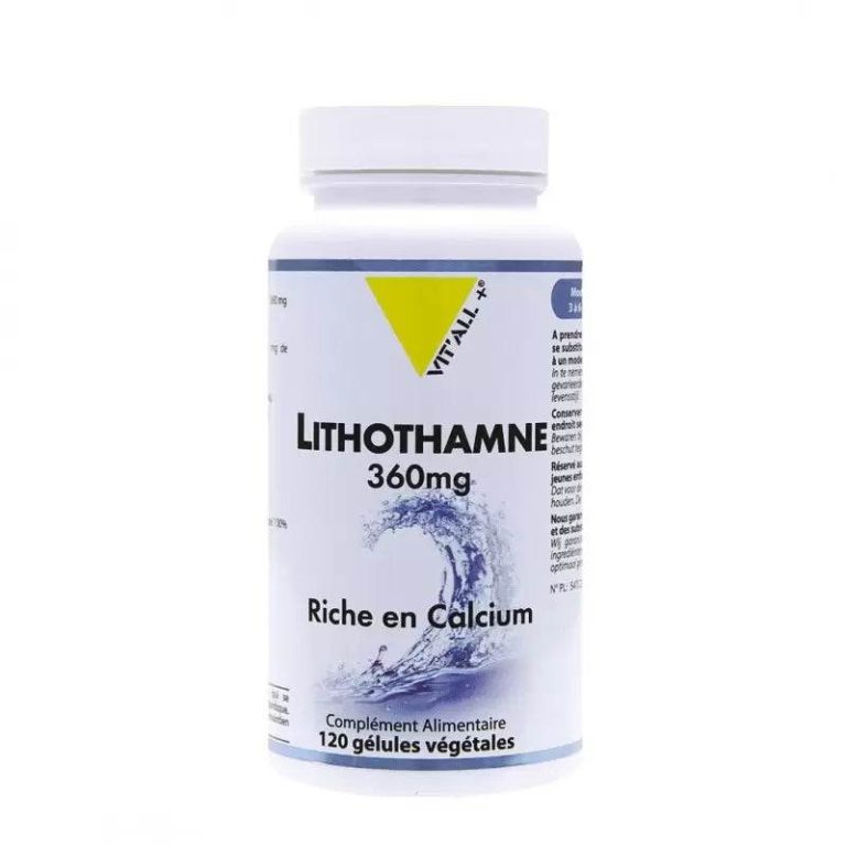 Vitall+ Lithothamne 360 mg 120 gélules
