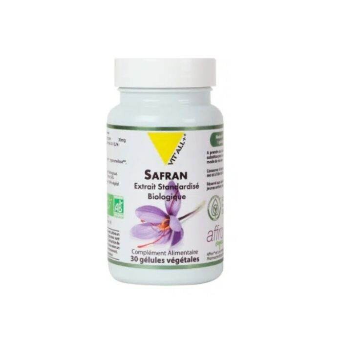 Vitall+ Safran 30 gélules végétales Vitall+ Safran 30 gélules végétales