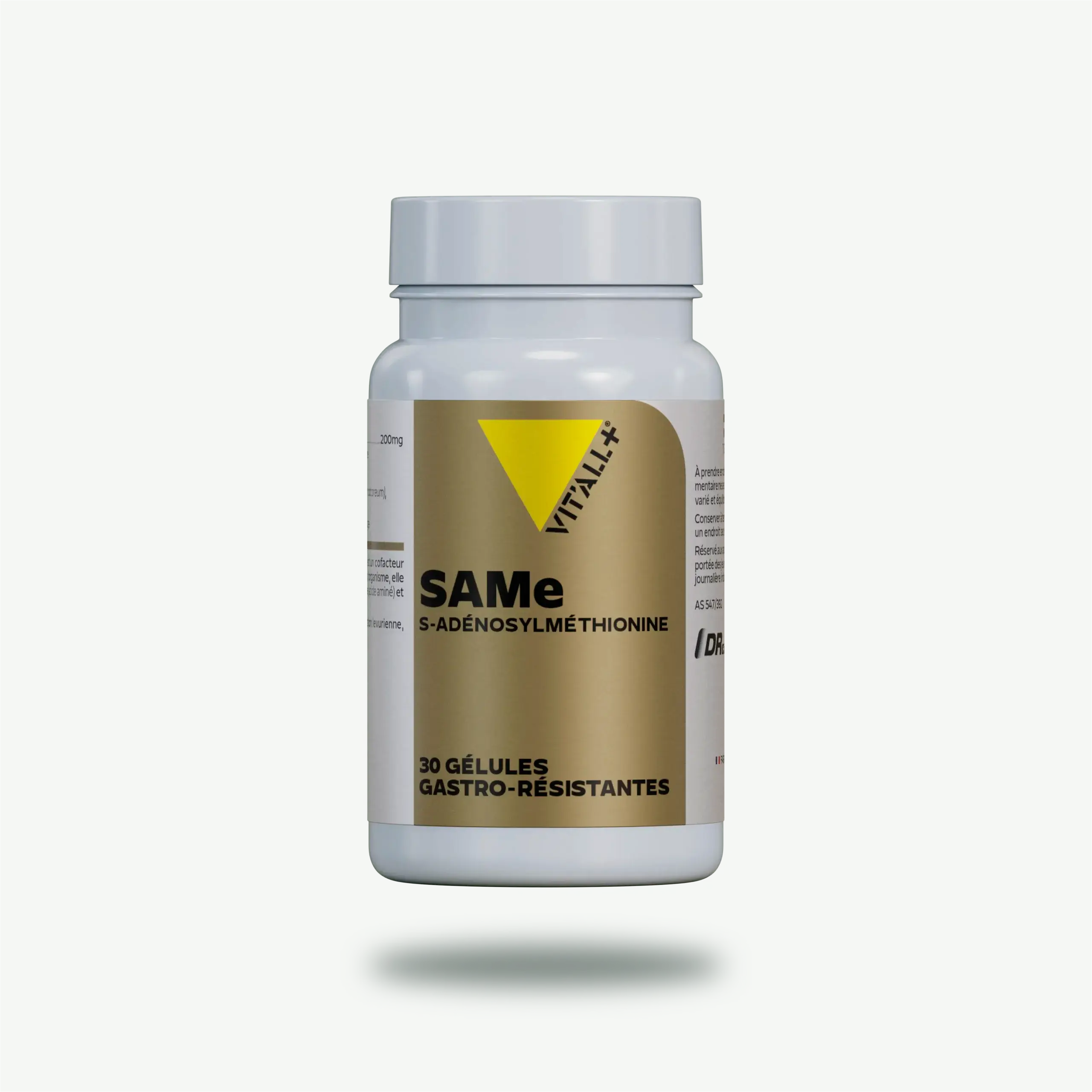 Vitall+ SAMe S-Adénosylméthionine 30 gélules Vitall+ SAMe S-Adénosylméthionine 30 gélules