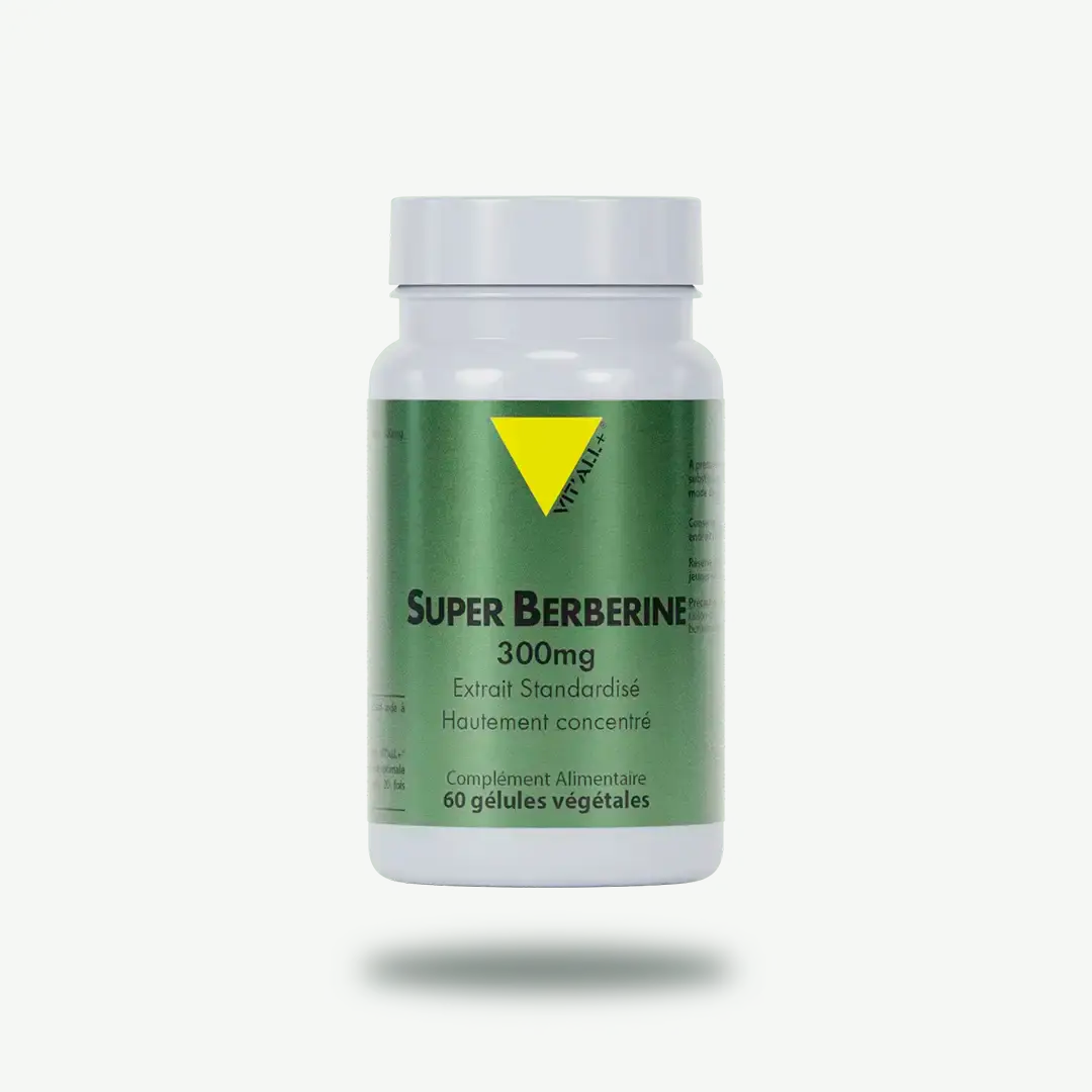 Vitall+ Super Berbérine 300 mg 60 gélules Vitall+ Super Berbérine 300 mg 60 gélules