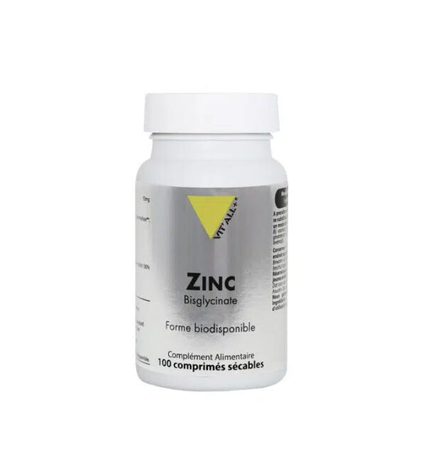 Vitall+ Zinc 30 mg 100 comprimés