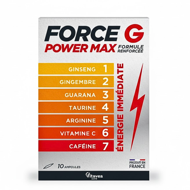 Vitavea Force G Power Max 10 ampoules de 10 ml