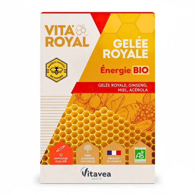 Vitavea Vita'Royal Énergie bio 10 ampoules de 10 ml