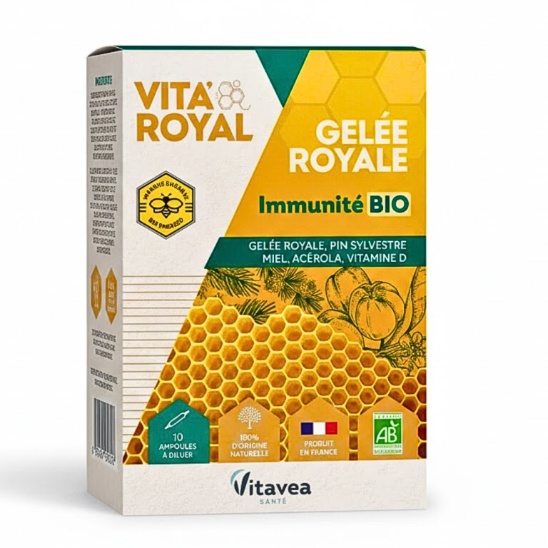 Vitavea Vita'Royal Immunité bio 10 ampoules de 10 ml