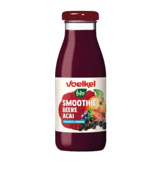 Voelkel Smoothie Açaï baies rouges Bio 250 ml