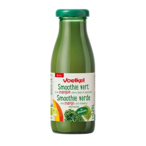 Voelkel Smoothie vert mangue kale épinard Bio 250 ml