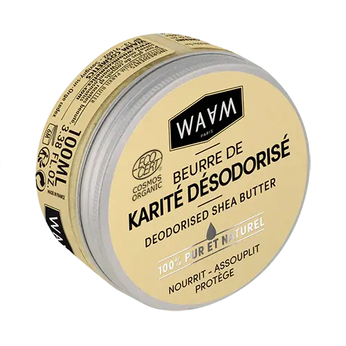 Waam Beurre de karité désodorisé bio 100 ml