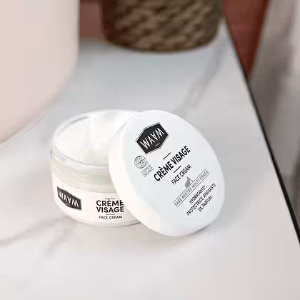 Waam Crème visage hydratante bio 100 ml
