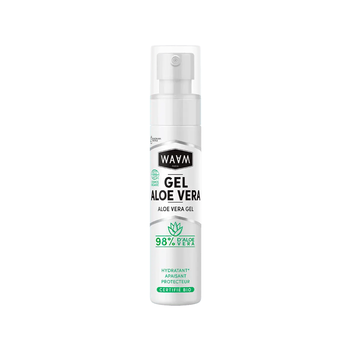 Waam Gel d’aloe vera bio 200 ml Waam Gel d’aloe vera bio 200 ml