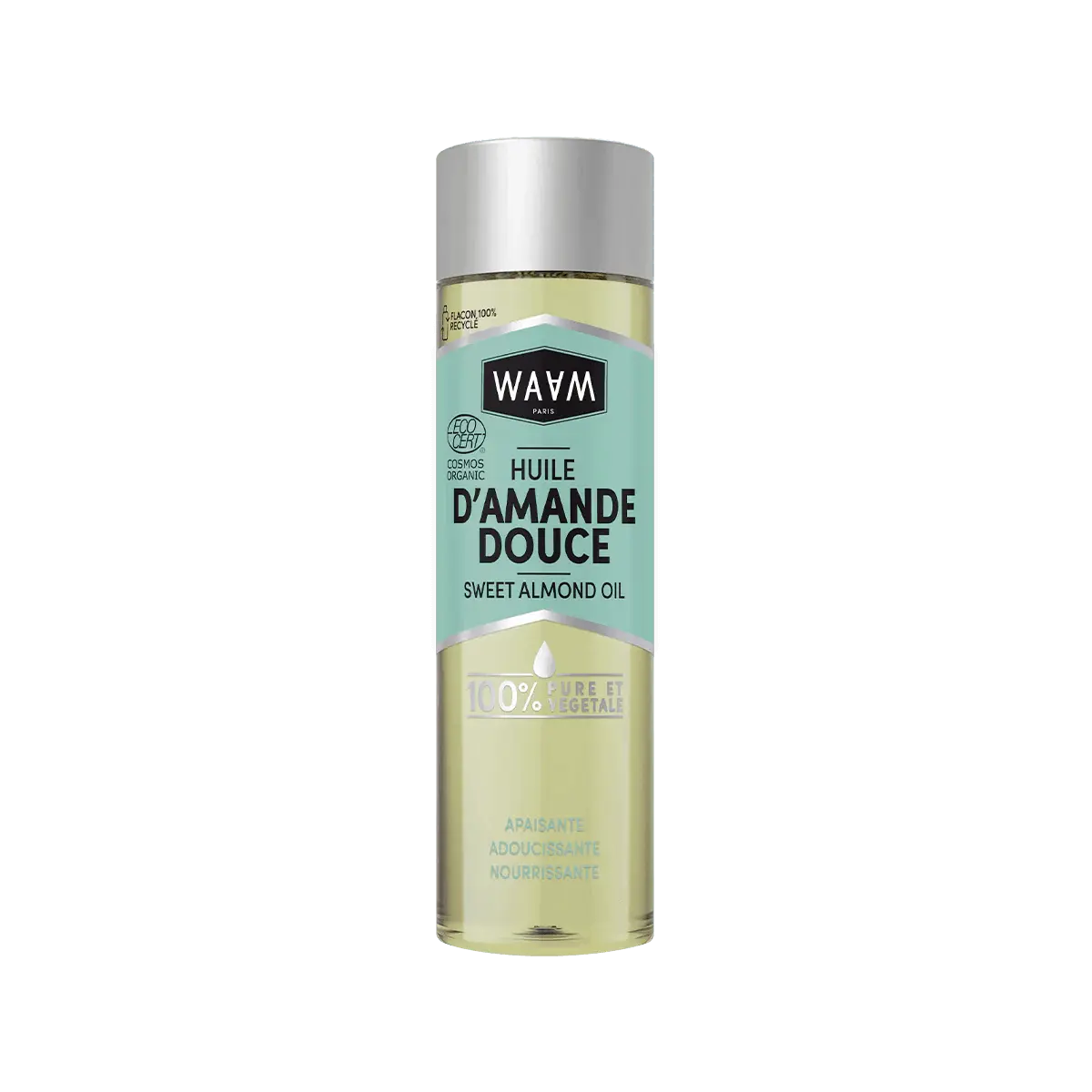 Waam Huile d’amande douce bio 100 ml Waam Huile d’amande douce bio 100 ml