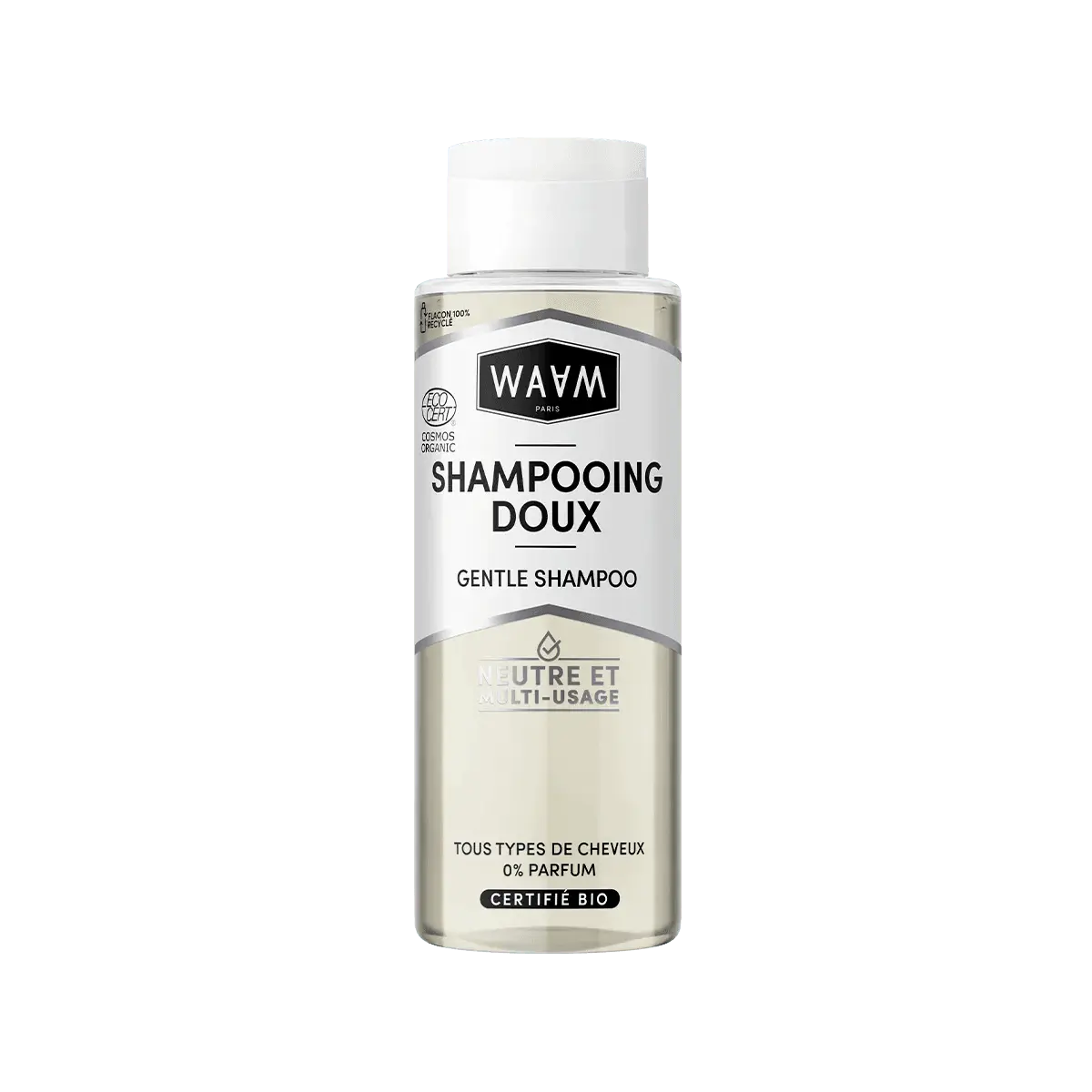 Waam Shampooing doux Bio 400 ml Waam Shampooing doux Bio 400 ml
