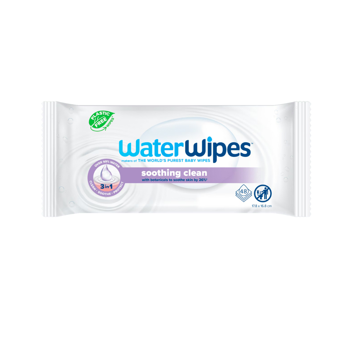 WaterWipes Soothing Clean with Botanicals 48 lingettes WaterWipes Soothing Clean with Botanicals 48 lingettes