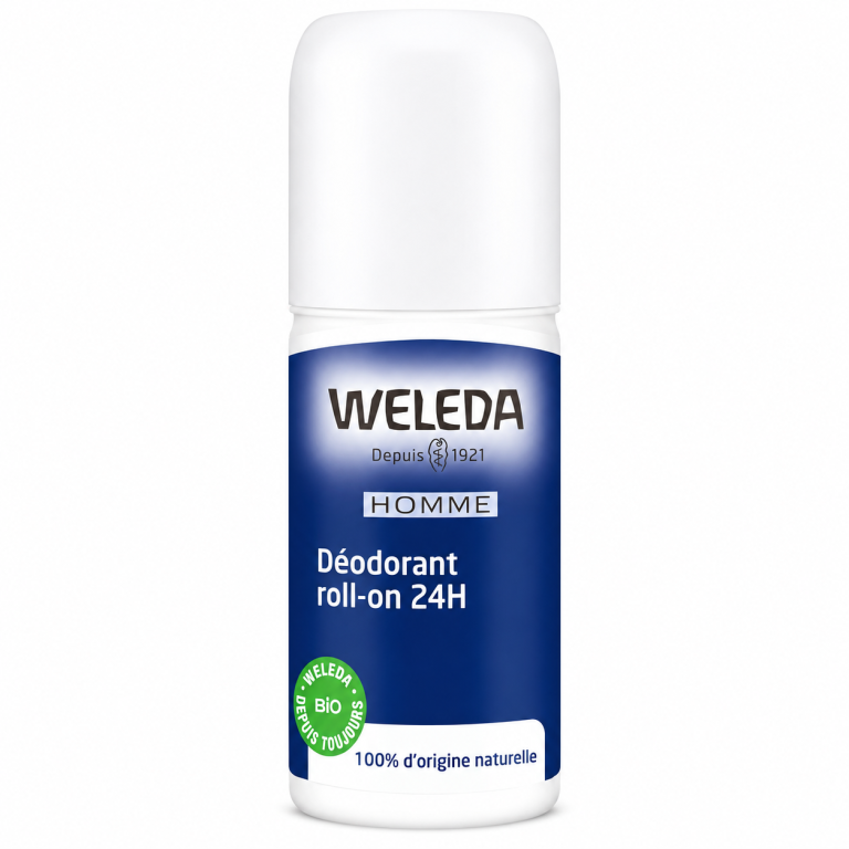 Weleda Déodorant roll-on 24h Homme 50 ml