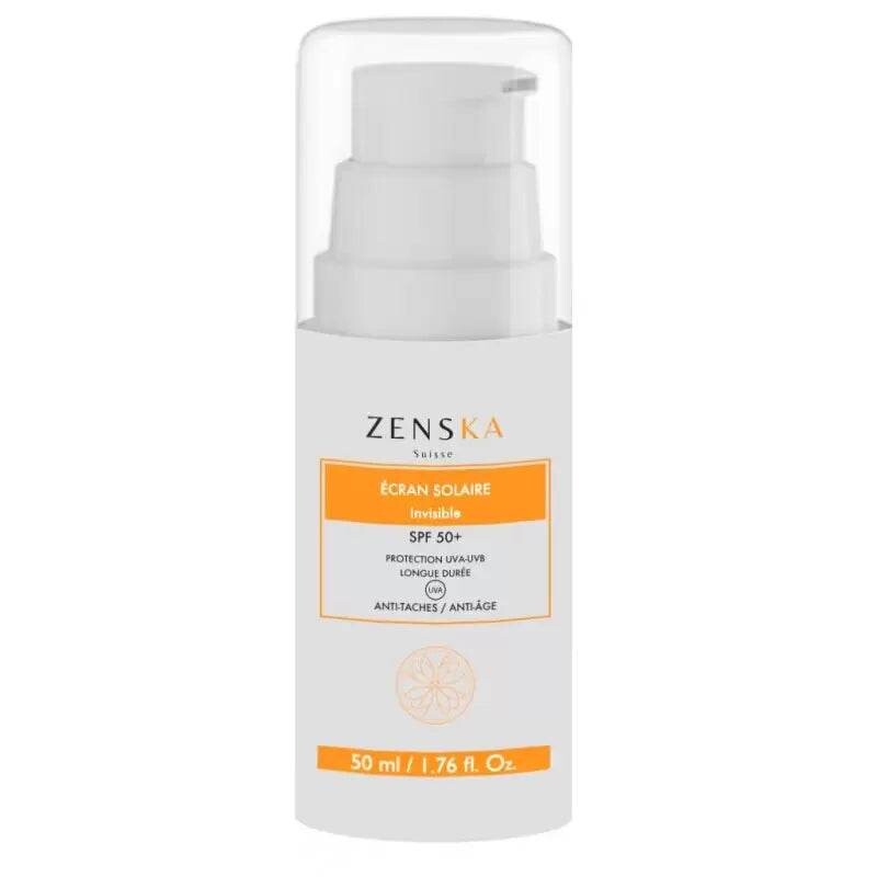 Zenska Écran solaire invisible SPF50+ 50 ml Zenska Écran solaire invisible SPF50+ 50 ml